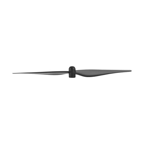 4Pcs Drone Propeller Blades, 7.5x1x0.7cm Carbon Fiber Lightweight Extended Flight Replacement Prop Quick Release Propeller Set for Quadcopter (Black) - color: Black