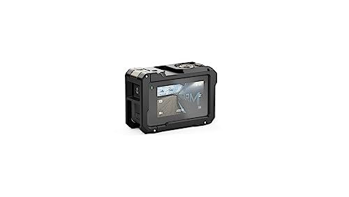 Tilta Full Camera Cage Compatible with DJI Osmo Action 3 | Dual-Sided Quick Release Design | Cold Shoe Receiver | TA-T40-FCC (Black) - color: Black