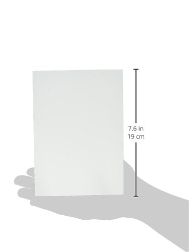 Ampersand Artist Panel Primed Smooth Surface for Painting and Mixed-Media, 7/8 Inch Depth, 5X7 Inch (PWP750507) - color: 7/8 Inch Depth, size: 5X7