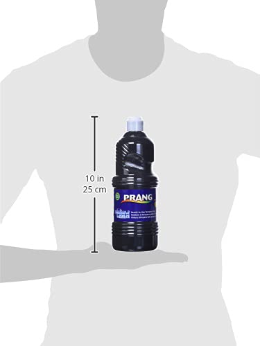 Prang Washable Tempera Paint, Black, 32 Fl Oz (Pack of 6) - color: Black (Pack of 6)
