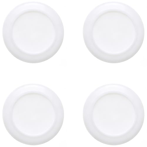 4-Pack White Silicone Joystick Caps for Nintendo Switch - color: White