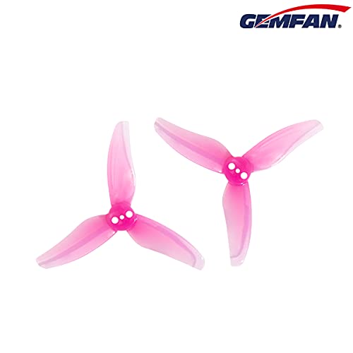 Gemfan Hurricane 2512 3-Blade Props 3 Holes for 1103-1108 Brushless Motor RC Drone FPV Racing Toothpick 16pcs 8CW 8CCW
