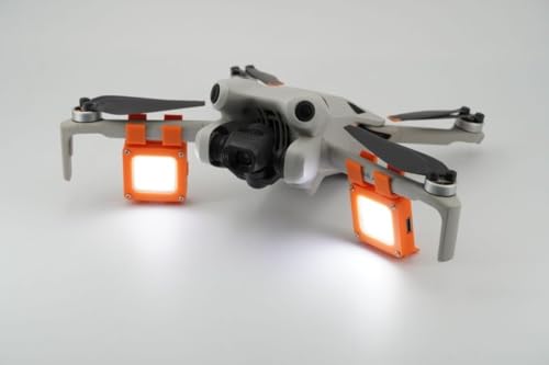 ILEI Night Lights Navigation Light for DJI Air 3/3S, Mini3/ Mini3 Pro, Mini4/ Mini4 Pro Accessories,Suitable for drones (Grey) - color: Grey