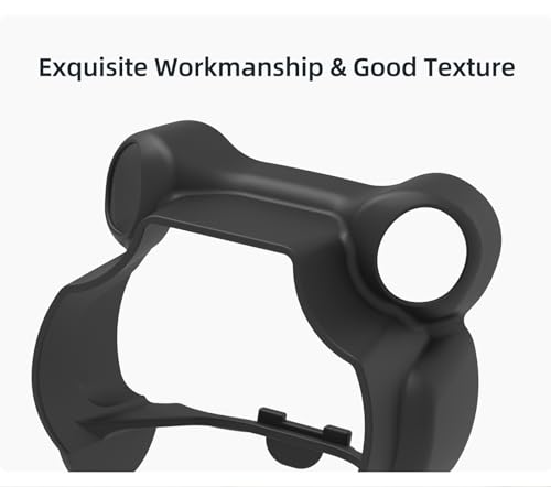 Lens Hood Sunshade for DJI Mini 4 Pro, Anti-Glare Lens Cap, Mini 4 Pro Drone Gimbal Cover Guard Protection, Camera Protective Cover (Black) - color: Black