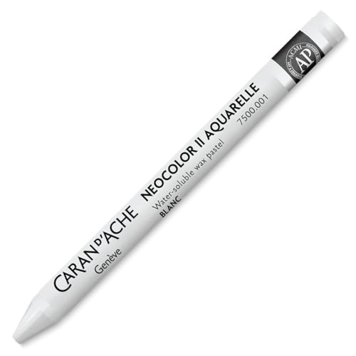 Caran d'Ache Neocolor II Aquarelle Artists' Pastel - White
