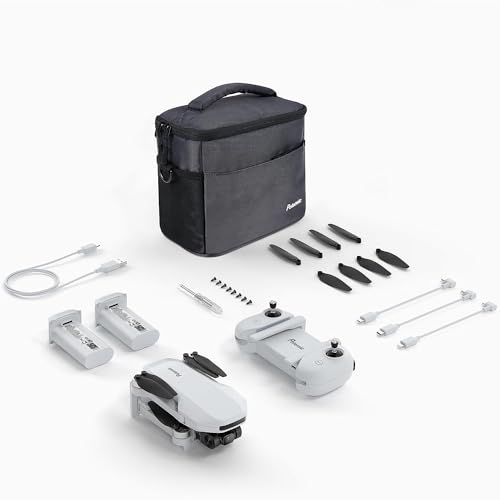 Potensic ATOM SE GPS Drone with 4K EIS Camera, Under 249g, 62 Mins Flight, 4KM FPV Transmission, Brushless Motor, Max Speed 16m/s, Auto Return, Lightweight and Foldable Drone (Renewed)