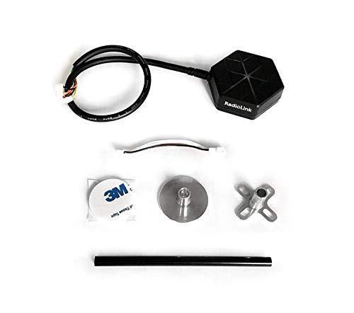 Radiolink M10N SE100 Drone GPS Module Ublox M10050 Chip High Positional Accuracy Works with GLONASS/BeiDou for APM Pixhawk Flight Controller DIY FPV Drone, Quad and More