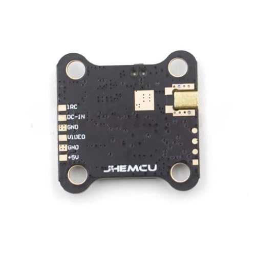 VTX20-600 40CH 20X20mm PitMode 25-600mW Adjustable VTX 7-26V for JHEMCU VTX RC FPV Racing Freestyle Drones