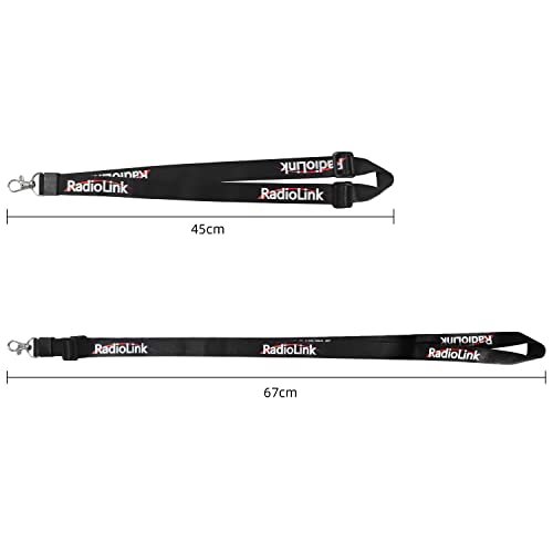 Radiolink RC Transmitter Lanyard Adjustable Strap Neck Sling Hook for Radio Remote Controller RC8X/AT10II/AT9S/AT9S Pro/RC6GS V3/RC4GS V3/T8FB/X4/X6/T12D/T16D