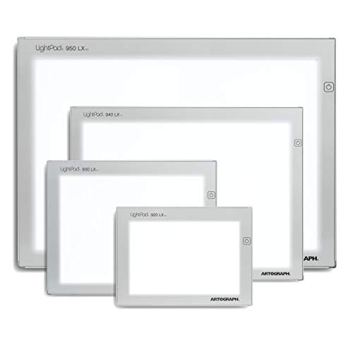 Artograph LightPad 920 LX Thin Dimmable LED Light Box, White, 9 x 6 Inch - size: 9" x 6"
