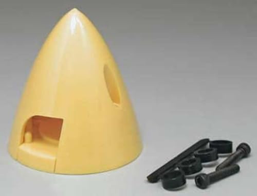 DU-BRO 2-1/4" Spinner Yellow (Qty/PKG: 1) - color: Yellow, size: 2-1/4"