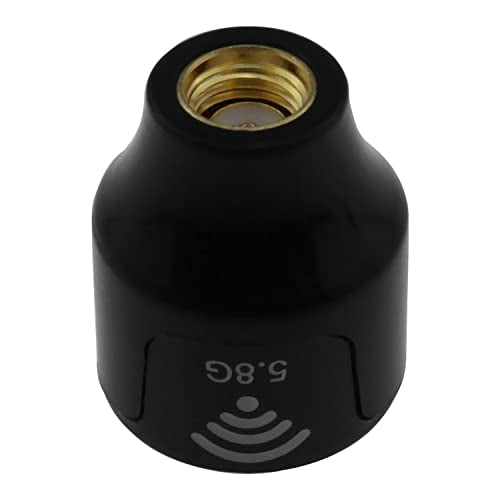 E-outstanding Black Super Mini Stubby 5.8GHz 5dBi Antenna SMA Female for FPV Transmitter TX RX RC MAK-RHCP