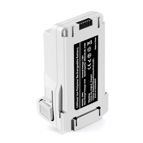 1-Pack 3850mAh,7.38V,47-51 mins of max Flight time, Intelligent Flight Battery for DJI Mini 3/3 Pro/4 Pro High Capacity Replacement Battery with Smart BMS System - size: Battery*1