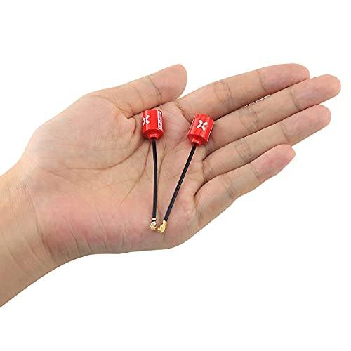 FOXEER Lollipop FPV U.FL Antenna 5.8G 2.3dBi Super Mini RHCP Antenna UFL for RC Drone FPV Quadcopeter Multicopter TX/RX (65mm) …