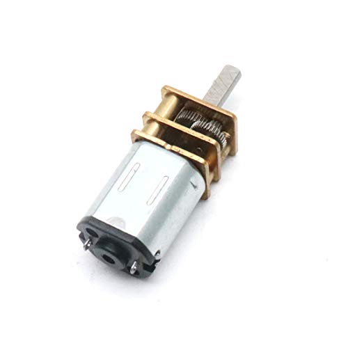 2Pcs DC 12V 200RPM N20 Torque Geared Gearbox Gear Box Micro Electric Motor - size: 12V 200RPM