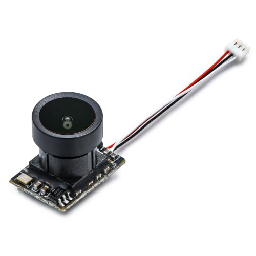 M2 Mini FPV Camera, 0.001Lux Starlight Sensor Camera 1800TVL168° Wide Angle Super WDR PAL NTSC Switchable