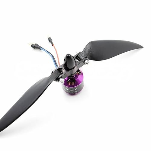 SPARKHOBBY 2PCS Folding Propeller Clip 5MM / 6MM / 8MM Props Adapter Thread Blade Shaft for RC Airplane Racing Drone Fixed-Wing DIY Accessories (2PCS 6mm Red) - style: 2PCS 6mm Red