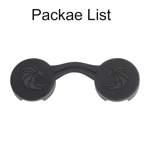 Silicone Lens Cover Padding for DJI Goggles 3 & Goggles 2 Flight Glasses Scratch-Proof, Dust-Proof and Sweat-Proof Lens Protection for DJI Avata 2 /Avata Drone G3/G2 VR Glasses Accessories,
