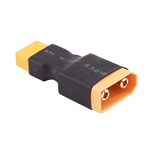 3pcs XT90 Male to XT60 Female RC Connector Converter Adapter for LiPo Electric Quad/ESC(C85-3)