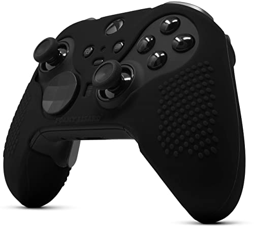 Silicone Controller Skin for Xbox One Elite Series 2, Black - color: Black