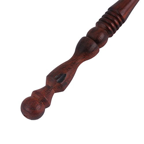 Walfront Calligraphy Pen Nib Holder, Comic Dip Wood Pen Nib Holder with Removable Adjustable Brass Flange