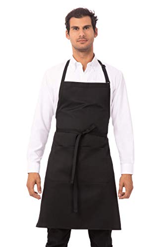 Chef Works Unisex Butcher Apron - color: Black, 2 Pack