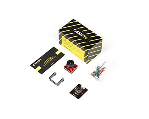 CADDXFPV Ratel 2 Analog FPV Camera, Black, 1200TVL, Starlight