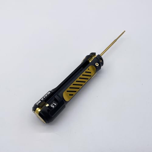 XFLY MODEL 4 in 1 Hex & Phillips Screwdriver Multifunctional Repairing Tool 1.5mm/2.0mm/2.5mm Hexheads RC Tool Kit (Black) - color: Black