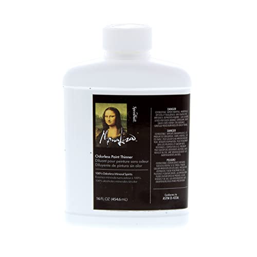 Speedball Art Products 160-016 Mona Lisa Odorless Paint Thinner-16 ounce