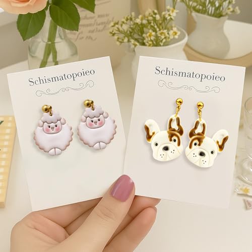 8 Pcs Cute Animal Polymer Clay Cutters Set - color: 8 Pcs Cute Animal Polymer Clay Cutters