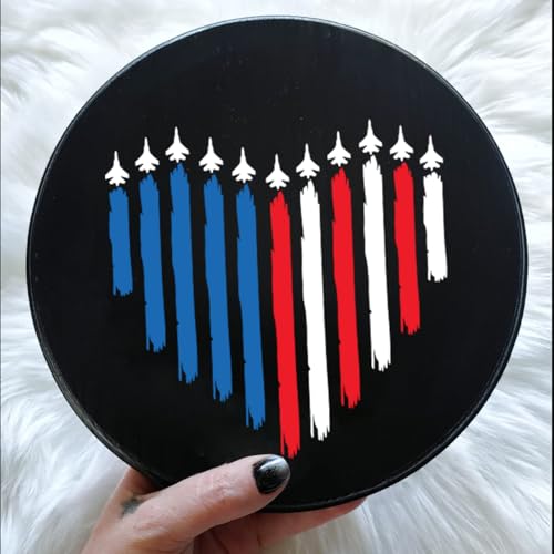 Patriotic Stencils American Flag Stencil 7.8" 50 Stars We The People 1776 - style: American Flag