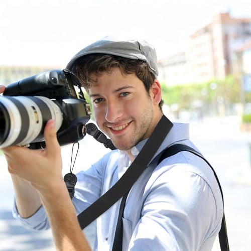 3 Pack Adjustable Shoulder Strap Universal Replacement Nylon Neck Camera Lanyard Quick Release Shoulder Strap for iPad Tablet Case Camera Binocular Crossbody Laptop Luggage Bag