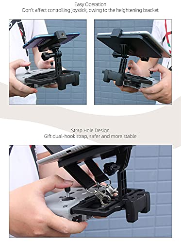 Drone Accessories Remote Control Phone Tablet Computer Stand with Lanyard, Suitable for Mavic 3/Mavic Mini SE/Mavic Mini/Mavic Mini 2/Mavic Air 2S/Mavic Air 2/Mavic Air/Mavic 2/Mavic Pro - color: tablet holder