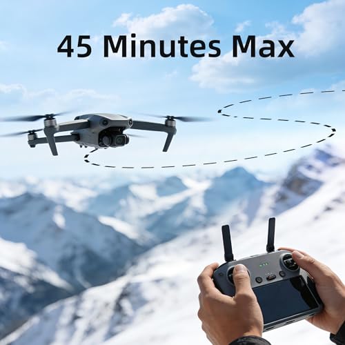 2 Pack Air 3、Air 3S Intelligent Flight Battery (4241mAh,14.76V) Max Flight time 45 Minutes Replacement Battery for DJI Air 3/3S Drone