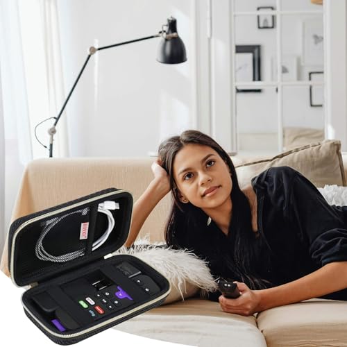 BOVKE Case for Roku Voice Remote/Roku Voice Remote Pro 2nd Ed, Black Star - color: Black Star