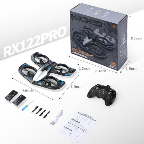 Foam RC Drone for Kids Beginners, RC Airplane Quadcopter Toy Gift