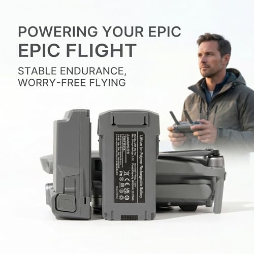 Mini 5 Pro Intelligent Flight Battery, 4850mAh 47 Mins Flight Time Replacement Battery for Mini 5 Mini 4 Mini 3