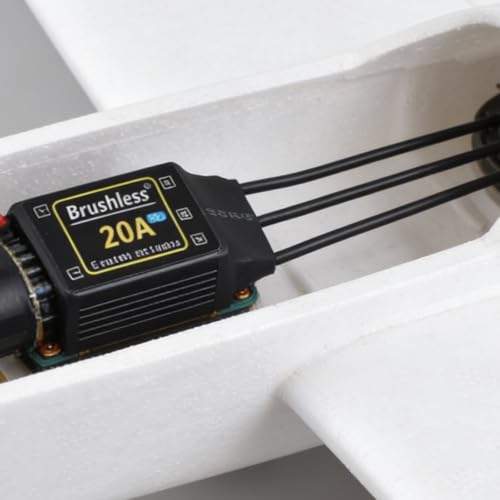 RC Helicopter HV 20A Brushless BHLeli ESC 2-4S LiPo Battery 2A/5V BEC Output FPV Racing Quadcopter Aircraft Fixed Wing Multi-axis Drone Airplane