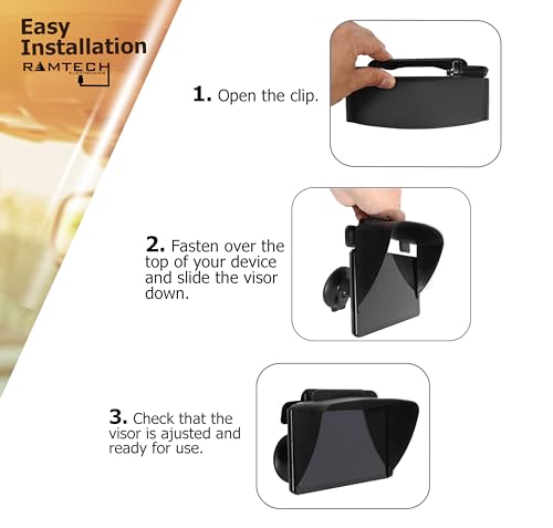 Visor Sunshade for Garmin RV 785 & Traffic | RV GPS Navigator