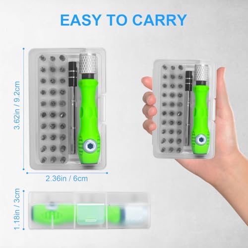 32 in 1 Small Precision Screwdriver Set, Zoikuloi Professional Tool Kit