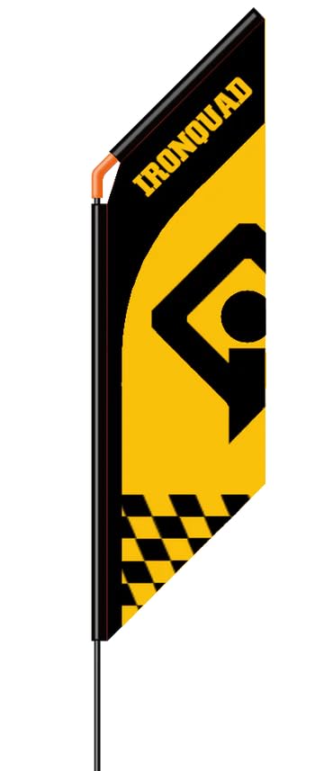 FPV Race Flag. 560mm Hoop with Base and Stands Included. LED Loops pre-Installed. (LED Strip NOT Included)