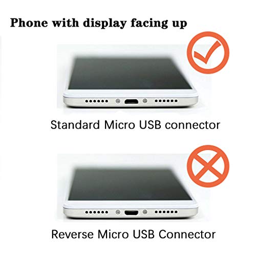 Hanatora 8.14 Inch Micro AB to Standard Micro USB Remote Controller Cable for DJI Mavic Mini,Mini SE,Mavic 2 Pro/Zoom,Mavic Air,Mavic Pro Platinum,Tablet Android Cord(Standard Micro USB Connector)