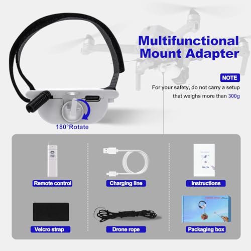 Universal payload delivery system for drone Release Device, Payload Clip, Airdropper, Throwing Fish Bait Delivery Device , Drone Accessories, For DJI Mavic Mini 4 Pro, Mini 3, Mini 2, Air 2, Air 2S, Air 3, Mavic 3, Mavic4,Mavic 2, Spark ,Neo,FIiP,Avata dr