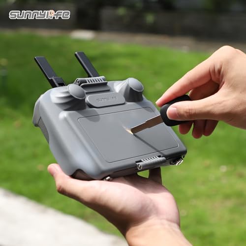 2 in 1 Controller Protector Sun Hood Control Sticks Guard Monitor Sunshade Cover for DJI RC 2/1 for Air 3/ Mini 3 Pro (for RC 1) - size: for RC 1