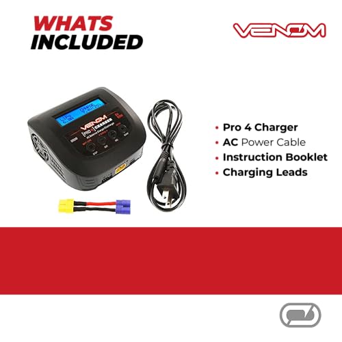 Venom Pro 4 60W AC 6A LiPo LiHV & NiMH Balance Charger, VNR0608