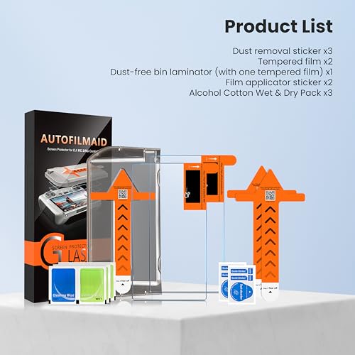 Screen Protector for DJI RC/RC2 Remote Controller, with Auto Alignment Kit