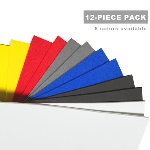 MBJelir EVA Foam Sheets - 8.5x5.5 Inch 2mmThick Non-Adhesive Craft Foam Paper for Crafts Project DIY Cosplay Scrapbooking, Classroom Projects,12 Sheets (Blue) - color: Blue