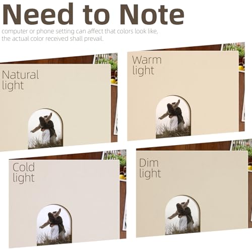 Vienrose Scrapbook Photo Album, 8x6 Inch, 26 Pages, Beige - color: Beige, size: 8x6 Inch, 26 Pages