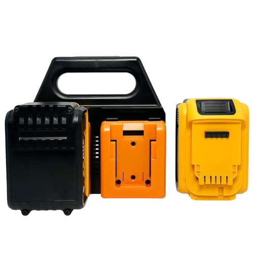 4-Slot Battery Holder for Dewalt 20V&60V Batteries
