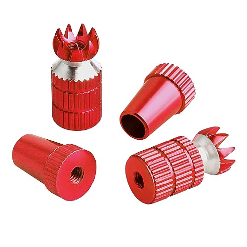 Hobbypark Aluminum RC Transmitter Stick Ends Controller Thumb Rocker M3 Thread for TX Futaba/FrSky/Spektrum DX6i DX7S DX8 DX9 / Taranis X9D /ETurnigy 9X / Hitec Aurora 9 (Red)